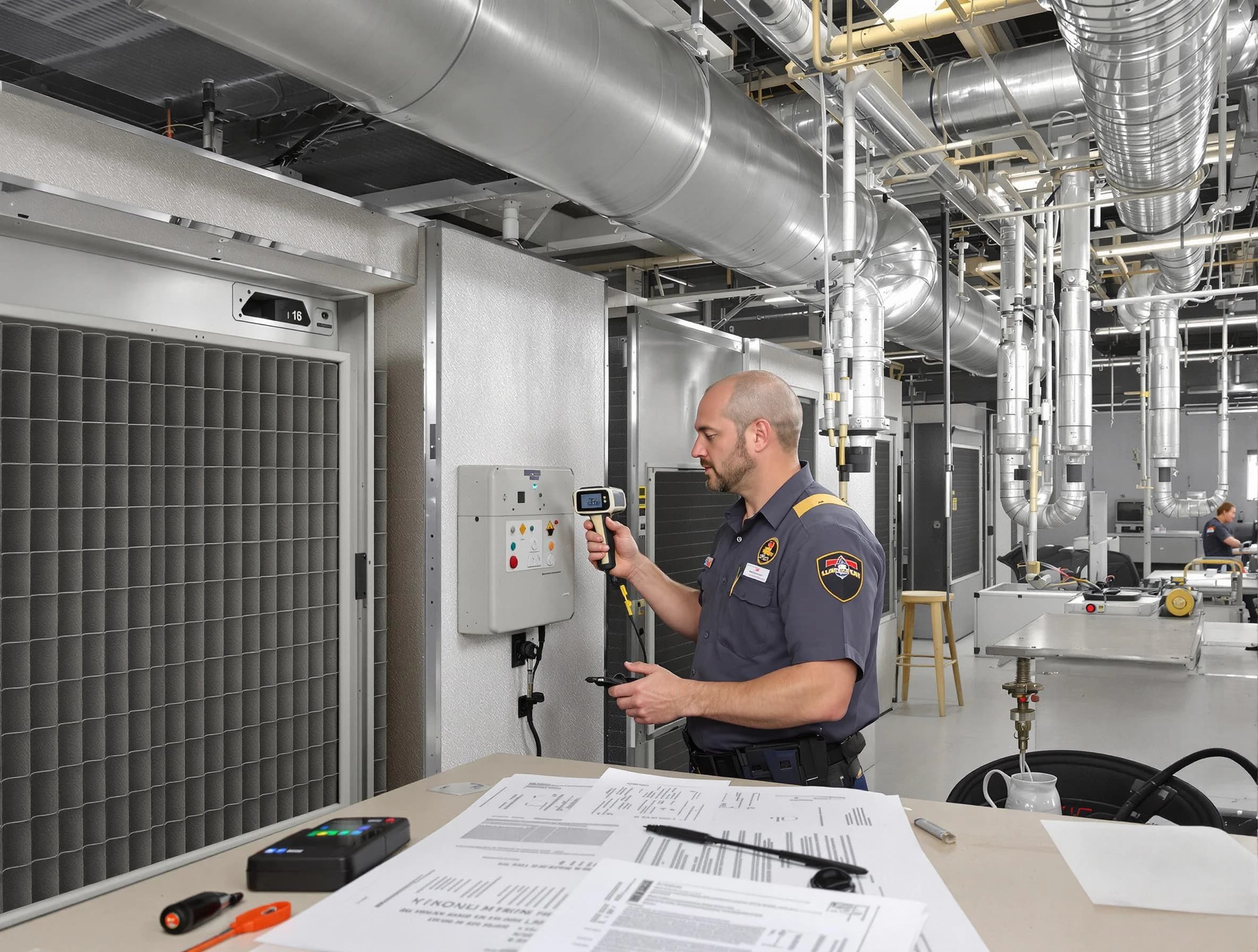 Professional filter system inspection by South Ogden Air Duct Cleaning in South Ogden