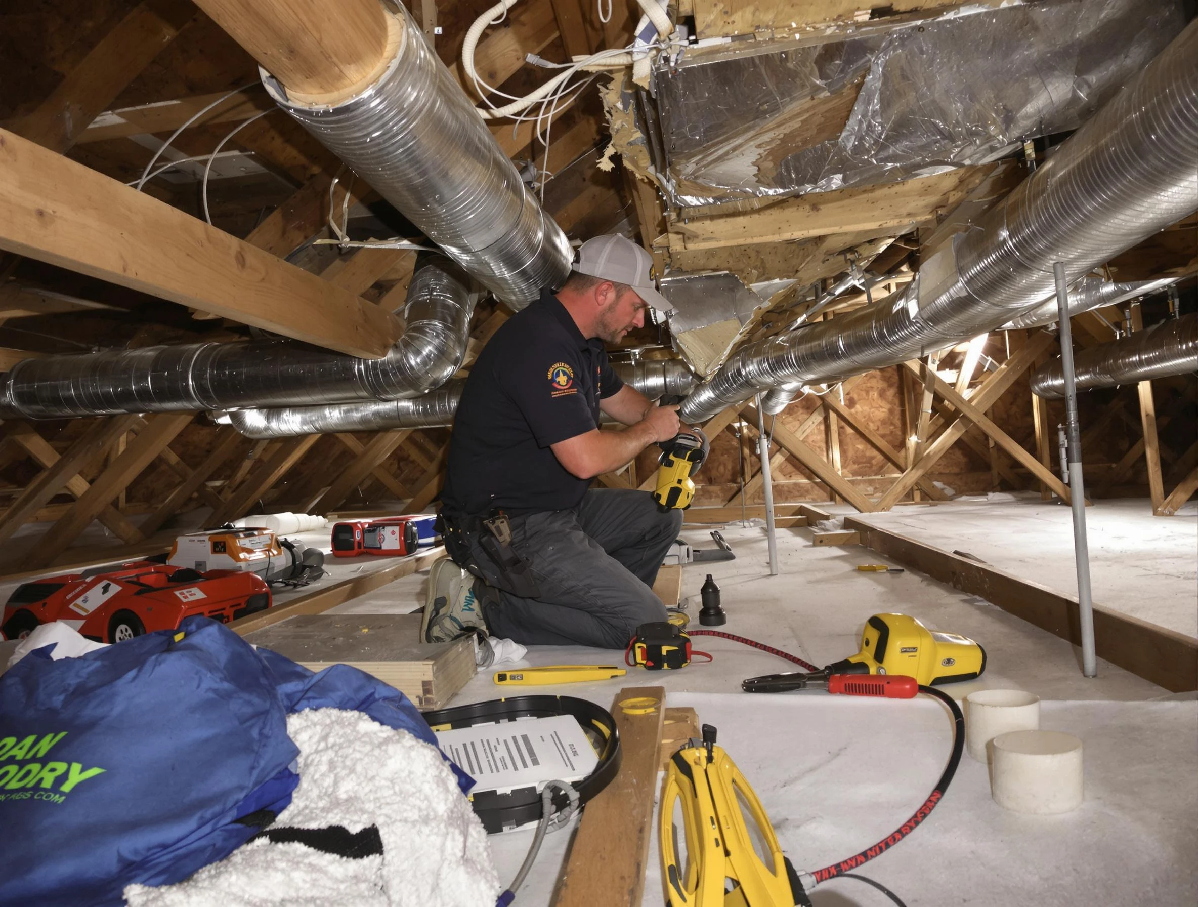 Professional air duct repair by South Ogden Air Duct Cleaning in South Ogden