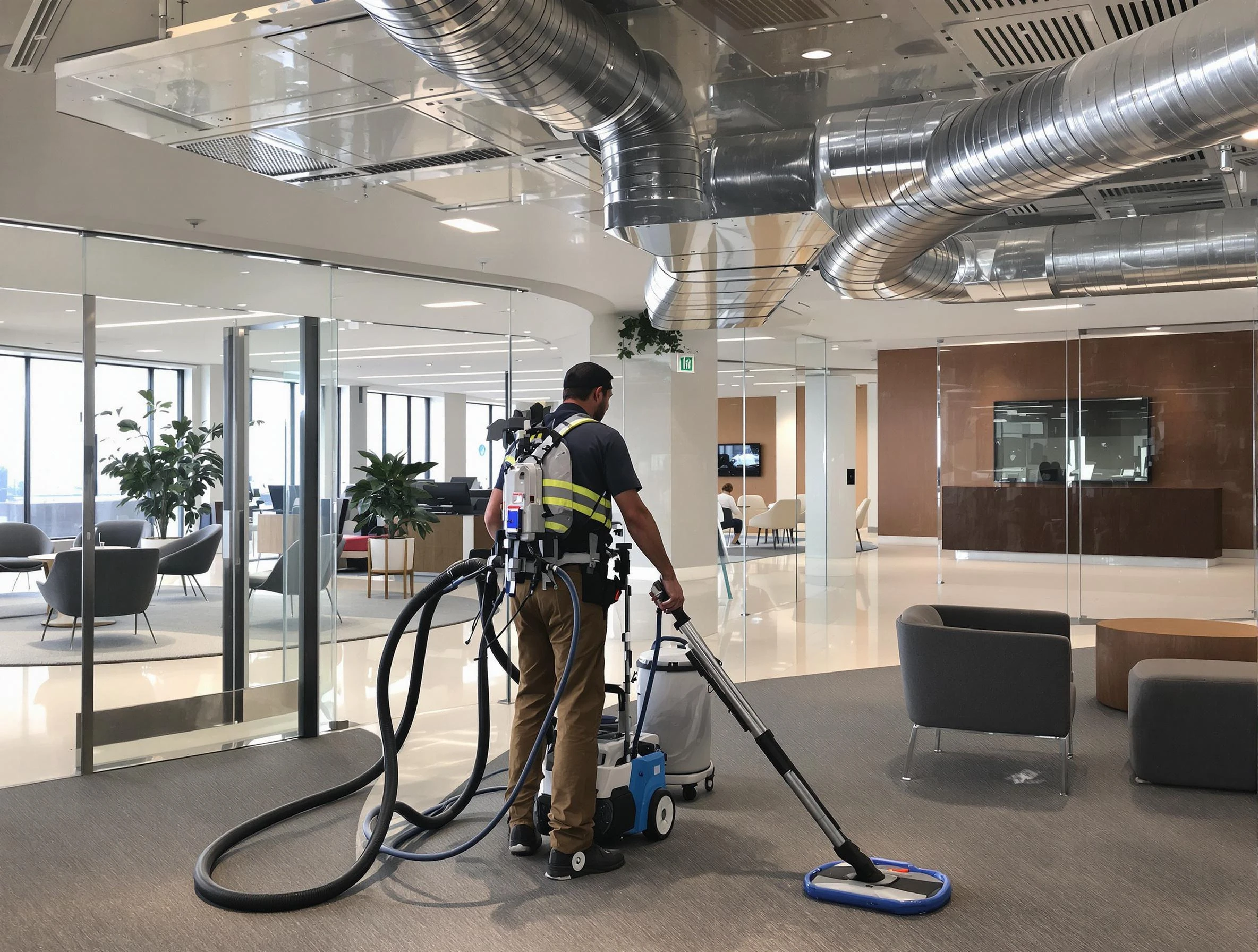 Commercial duct cleaning service by South Ogden Air Duct Cleaning in South Ogden