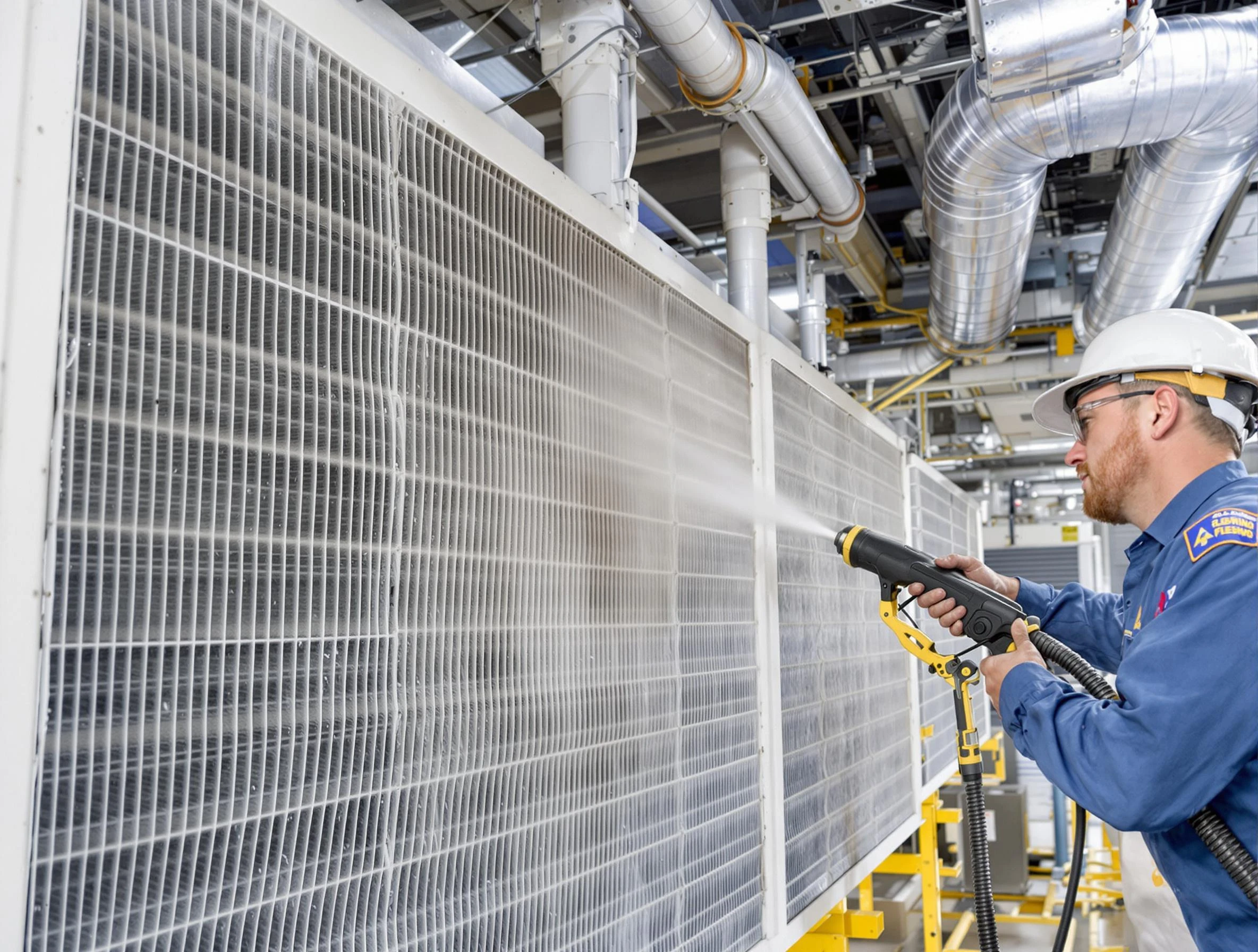 Professional commercial coil cleaning by South Ogden Air Duct Cleaning in South Ogden